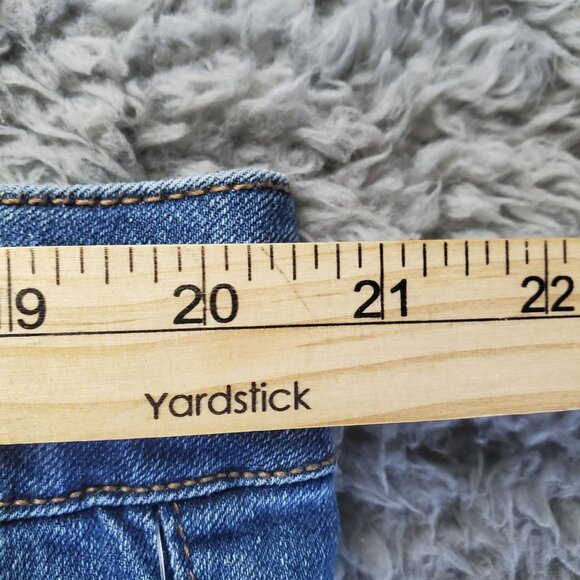 Cato Jeans Womens 20W Petite Blue Contour Fit Hourglass Bootcut Stretch *NWT* - Picture 2 of 16